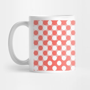 Coral Dots Mug